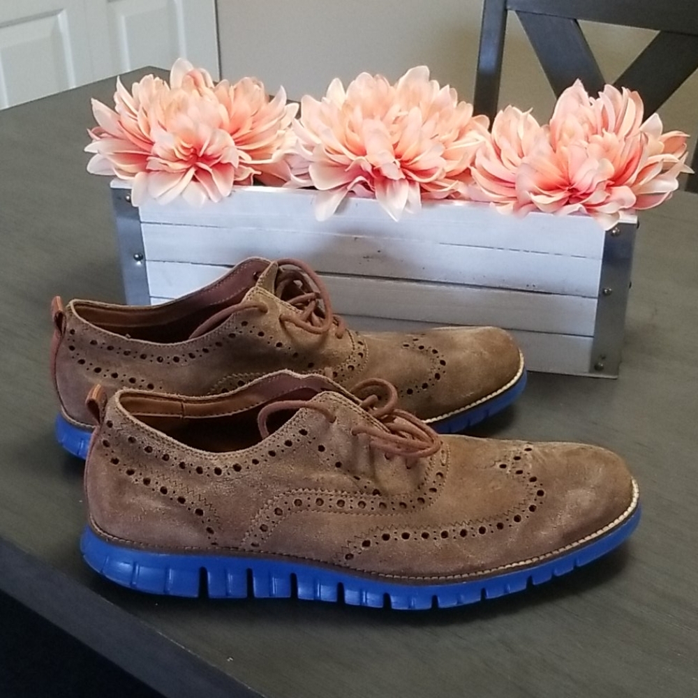 Like New: Cole Haan Winged Tipped shoes